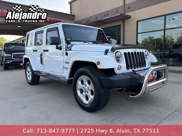 2014 Jeep Wrangler Unlimited Sahara 4WD