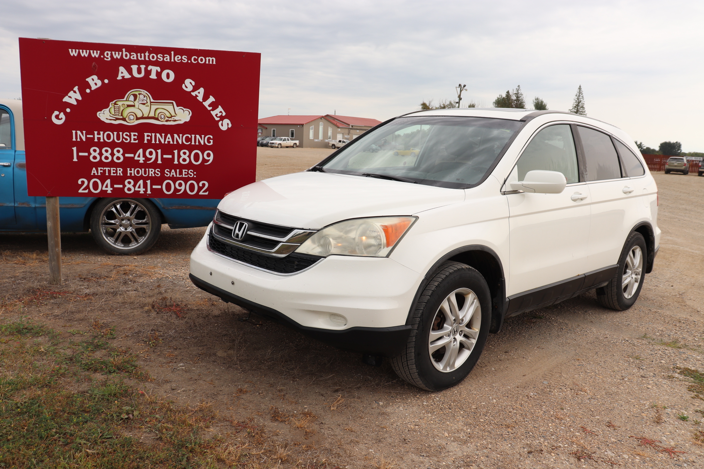 2011 Honda CR-V (G)(E)(5) EX-L 4WD 5-Speed AT with Navigation