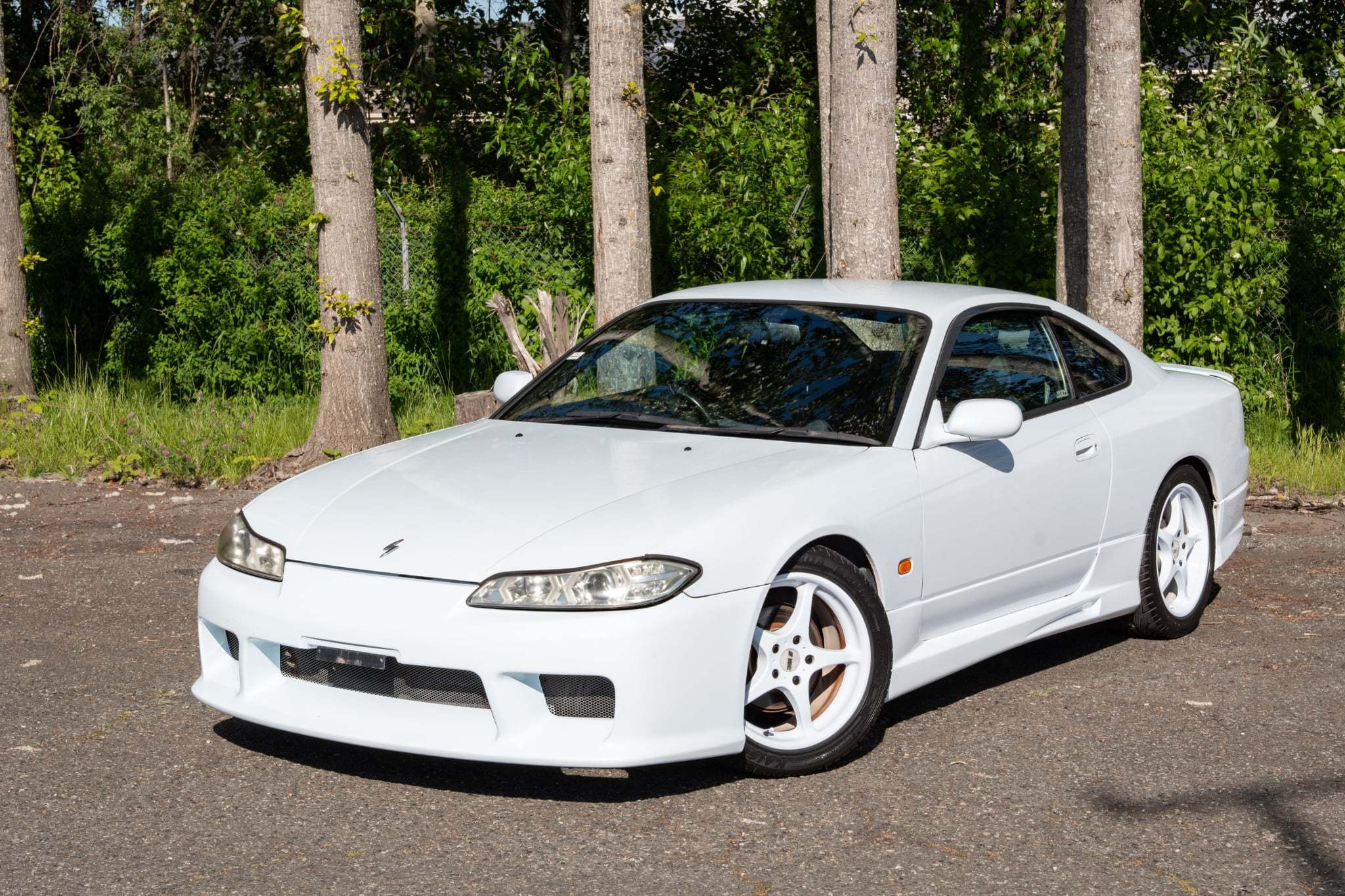 2001 Nissan Silvia Spec S Impul Aero SSR Wheels, Kakimoto Muffler, Auto