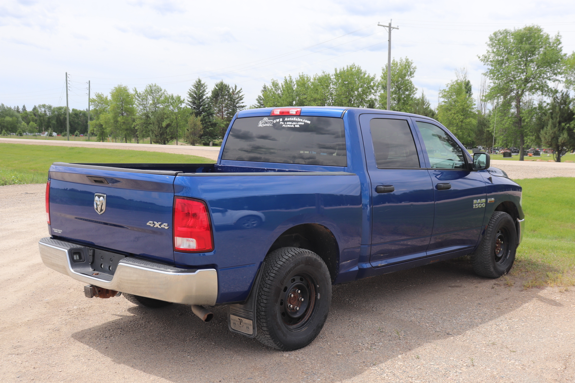 2017 RAM 1500 (R)(O)(6) Tradesman Crew Cab SWB 4WD - 6