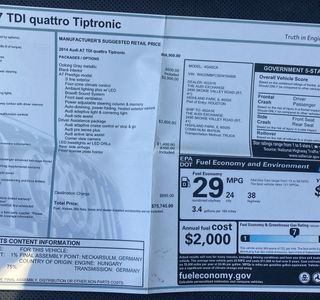 2014 Audi A7 3.0T TDI Quattro photo 24