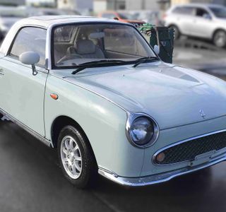 1991 Nissan Figaro RWD, Soft-Top Convertible, Automatic, Rare!!! photo 2