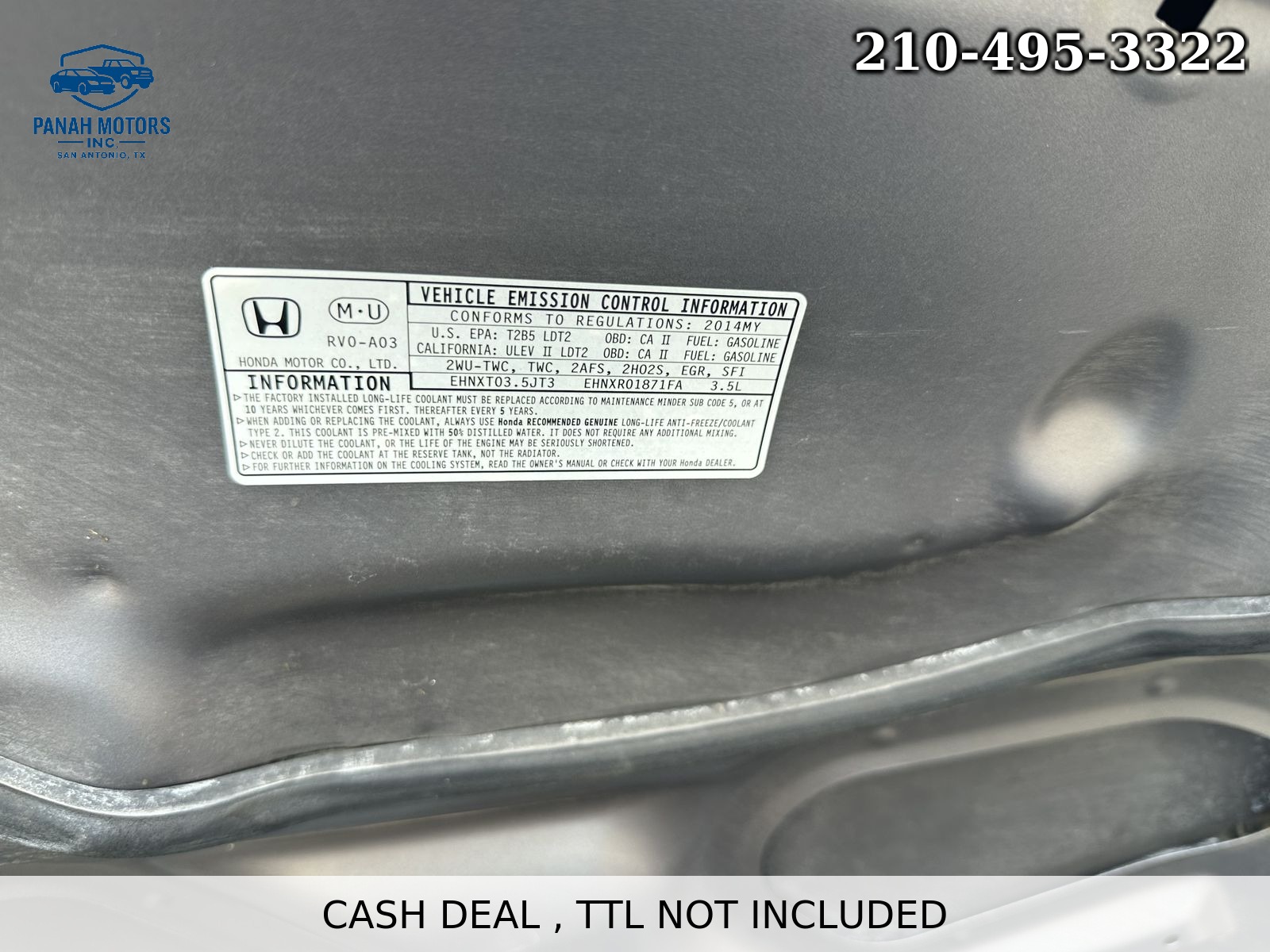 2014 Honda Odyssey 72