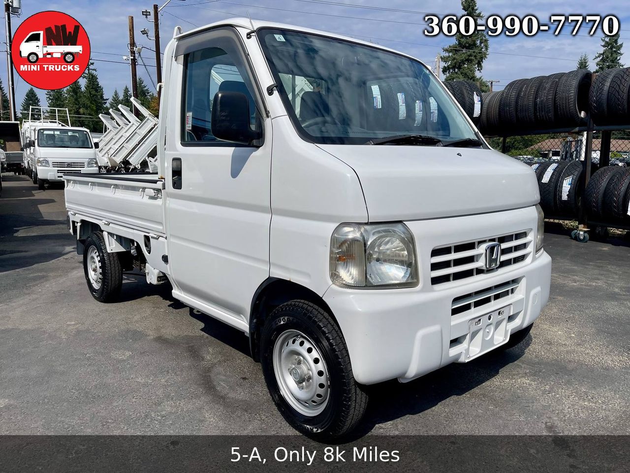 2000 Honda Acty EFI Realtime 4WD, PS, Airbag, 5MT, Like New!
