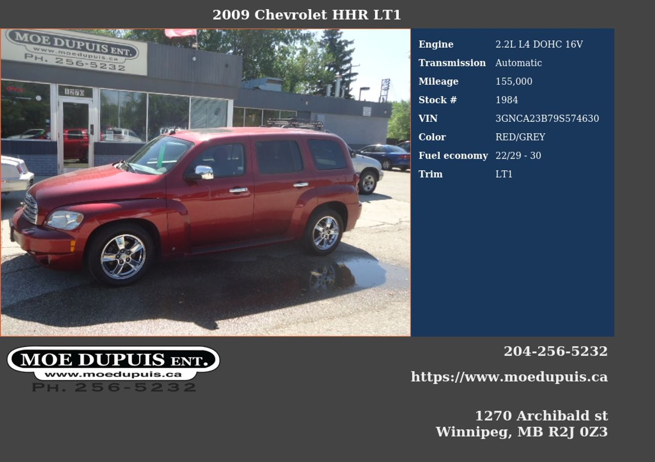 2009 Chevrolet HHR LT1
