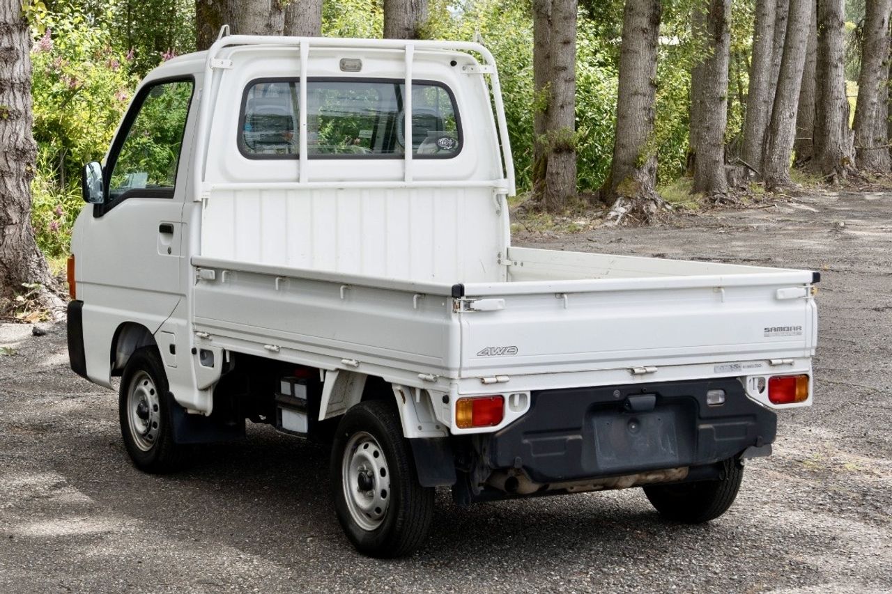 1999 Subaru Sambar 4WD, 2Hi-4Hi, EL Gear, PS, 5MT, Like New!