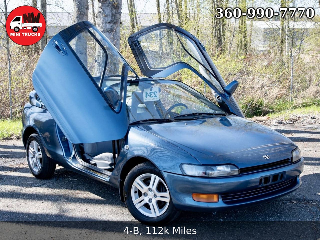 1990 Toyota Sera Gullwing  Livesound Edition AC, 5MT, Rare!