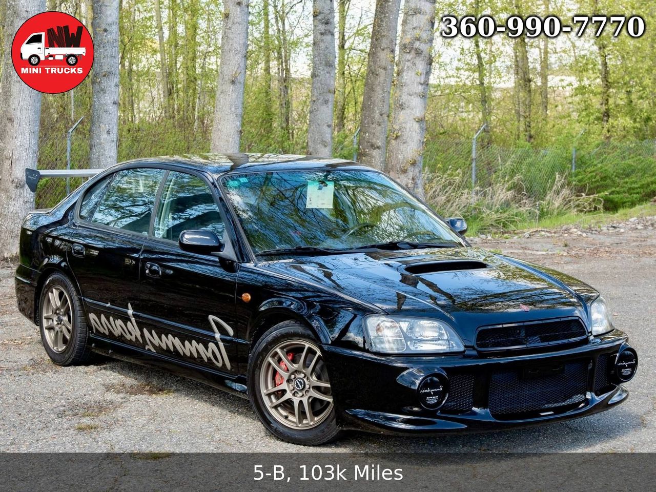 2000 Subaru Legacy B4 Tommy Kaira RSK AWD, Twin Turbo Intercooled