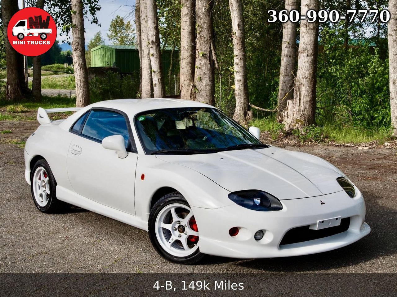 1999 Mitsubishi FTO GX Sport Pkg + Version R SSR Wheels, 5MT, Rare!