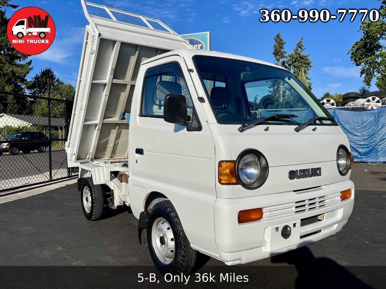 1996 Suzuki Carry Hard Dump 4WD, 2Hi-4Hi-4Lo, 4MT, Like New!