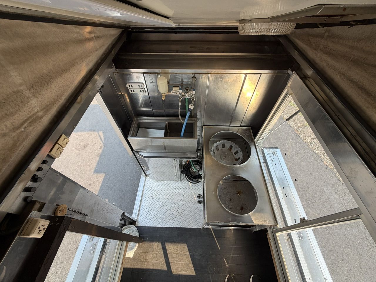 1999 Subaru Sambar EFI 2WD, PS, AC, Airbag, PopTop Food Truck