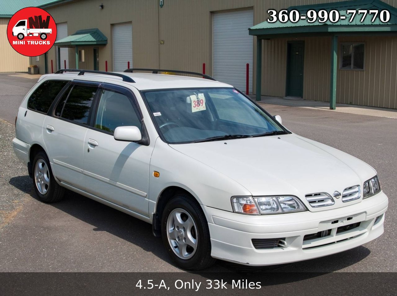 2000 Nissan Primera Estate RWD, PW, PL, PS, Automatic
