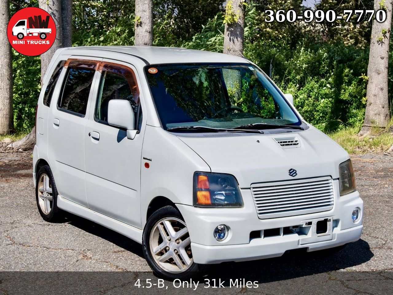2000 Suzuki Wagon R RR  Turbo Intercooled, FWD, PW, PL, PS, AC, Auto