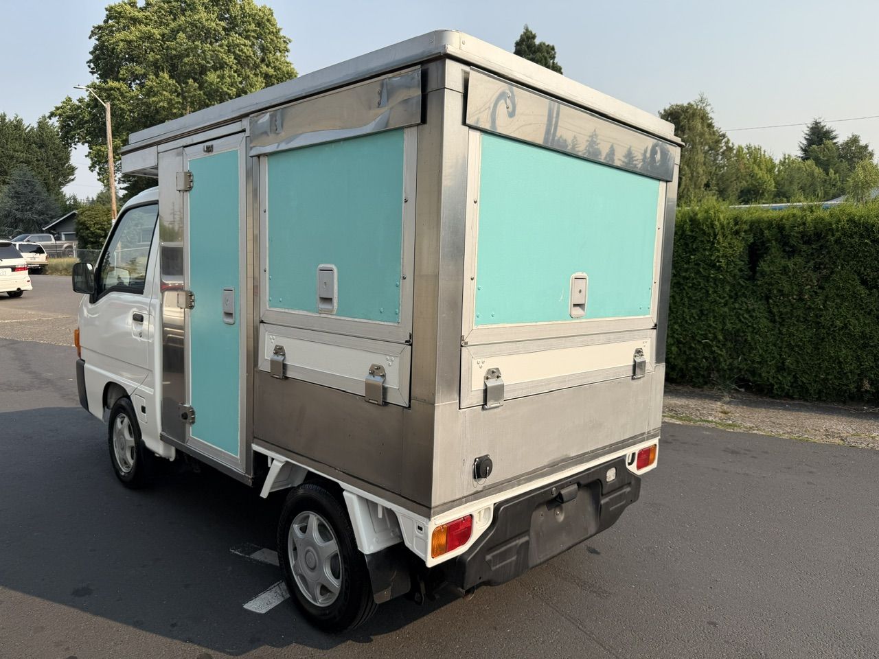 1999 Subaru Sambar EFI 2WD, PS, AC, Airbag, PopTop Food Truck
