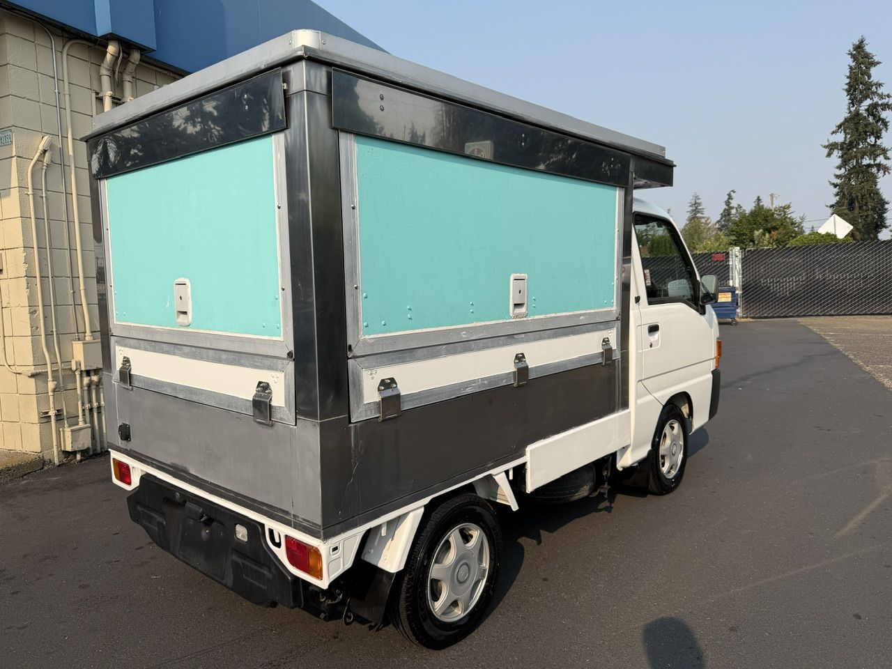 1999 Subaru Sambar EFI 2WD, PS, AC, Airbag, PopTop Food Truck