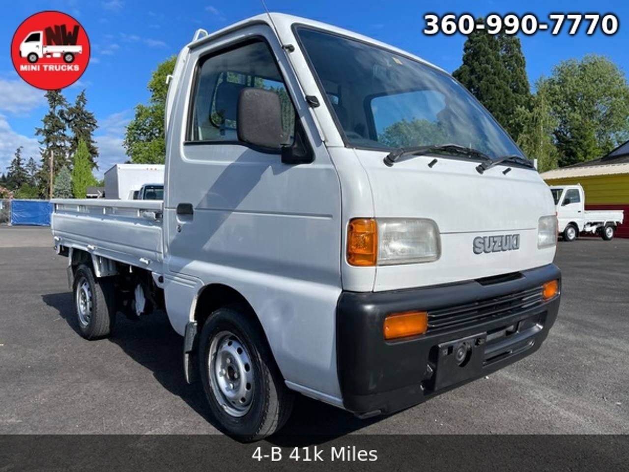 1996 Suzuki Carry 4WD, Axle Lock, 2Hi-4Hi, EL Gear, 5MT, AC
