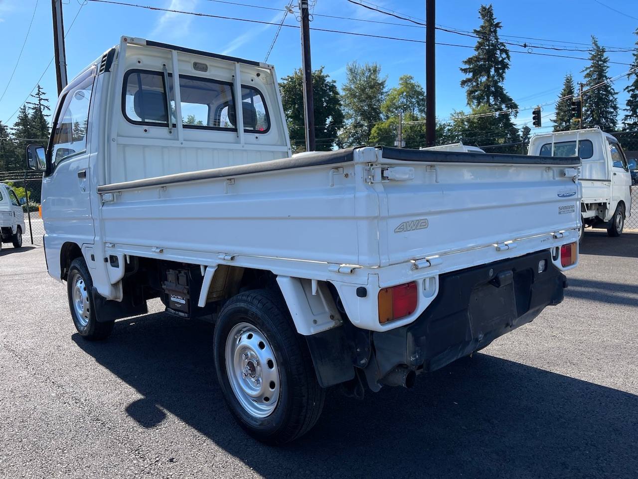 1995 Subaru Sambar 4WD, 2Hi-4Hi, Extra Low Gear, 5MT
