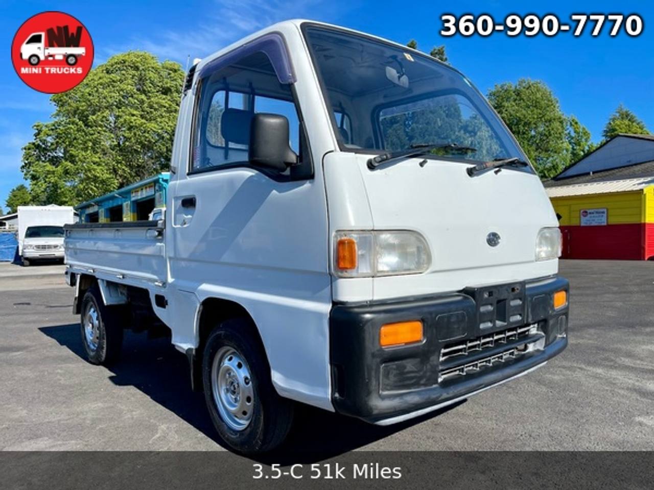 1995 Subaru Sambar 4WD, 2Hi-4Hi, Extra Low Gear, 5MT