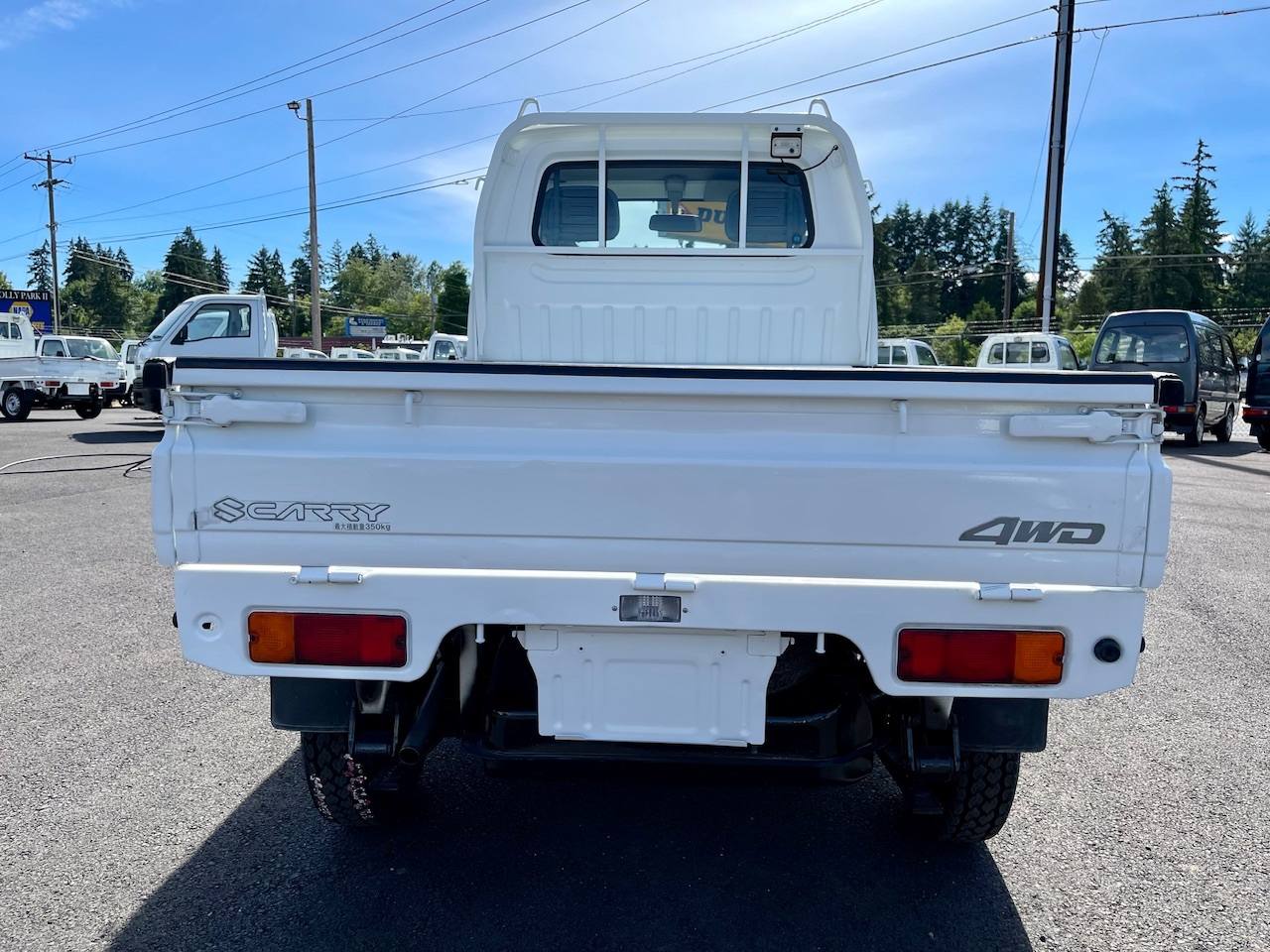 1998 Suzuki Carry 4WD, Axle Lock, 2Hi-4Hi, Extra Low Gear, 5MT, Clean