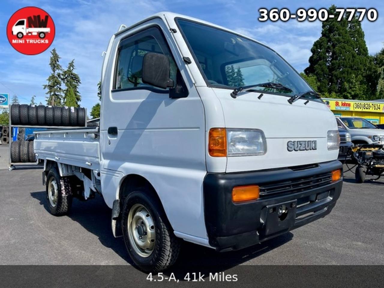 1998 Suzuki Carry 4WD, Axle Lock, 2Hi-4Hi, Extra Low Gear, 5MT, Clean