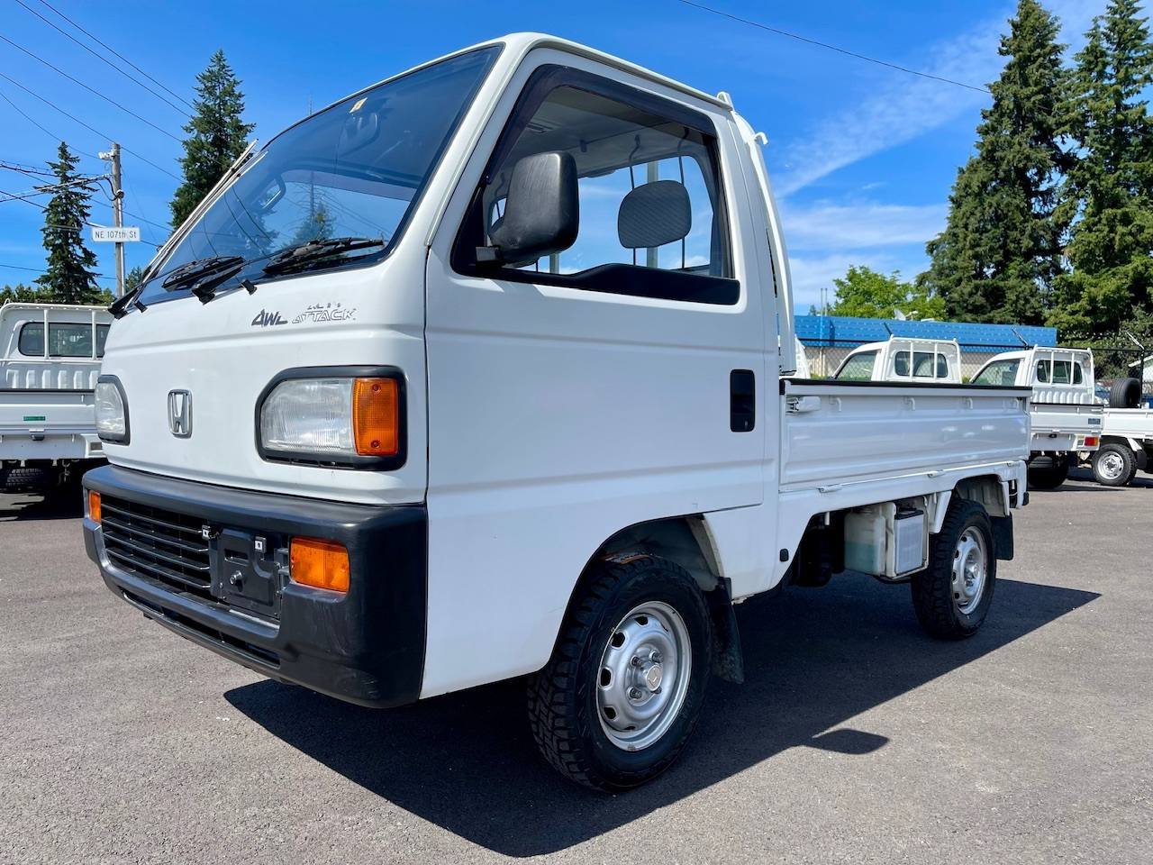 1993 Honda Acty Attack 4WD Mid-Engine, UL-UR 4MT, Diff Lock