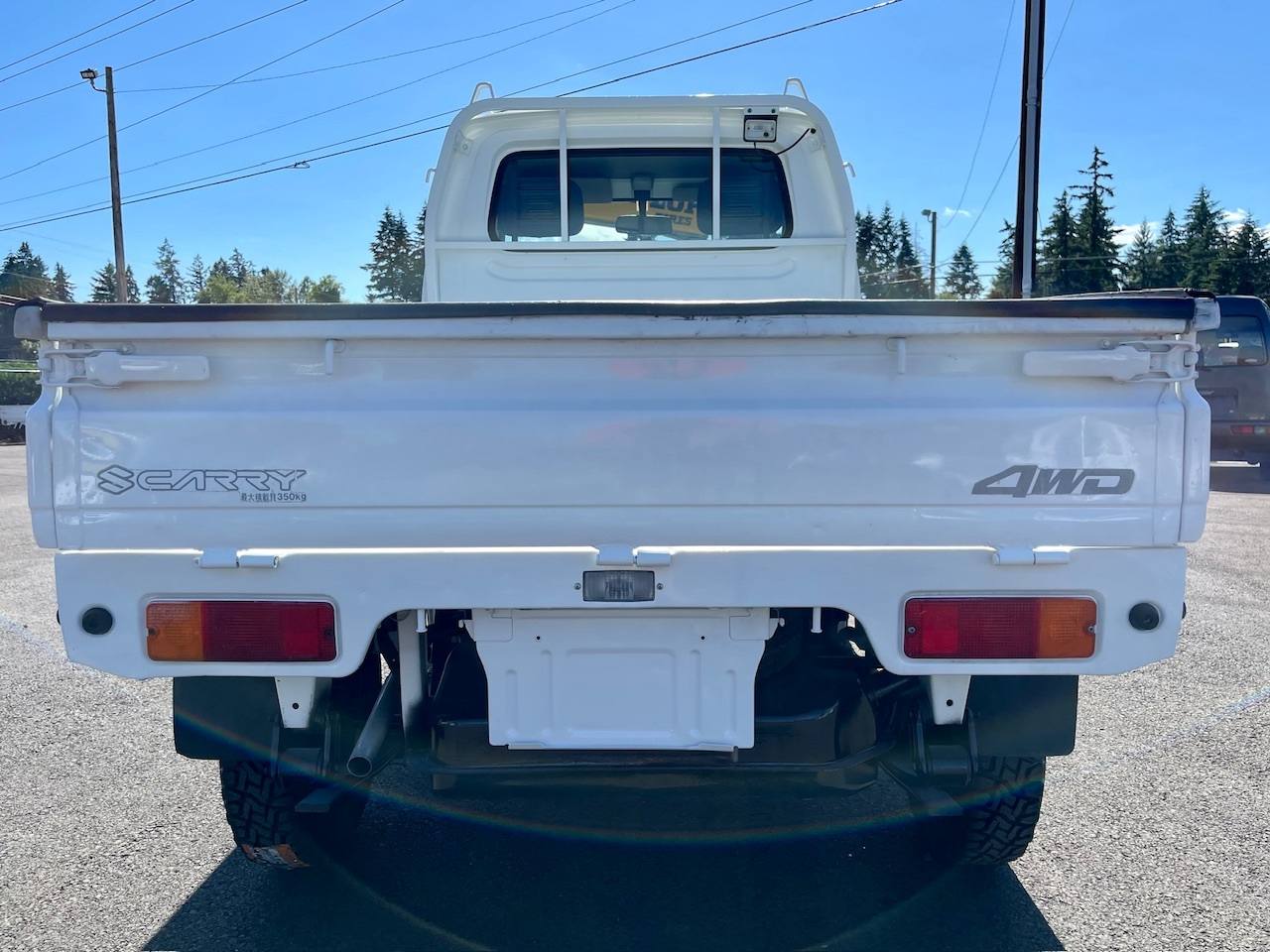 1996 Suzuki Carry 4WD, Axle Lock, 2Hi-4Hi, Extra Low Gear, 5MT, Rare!