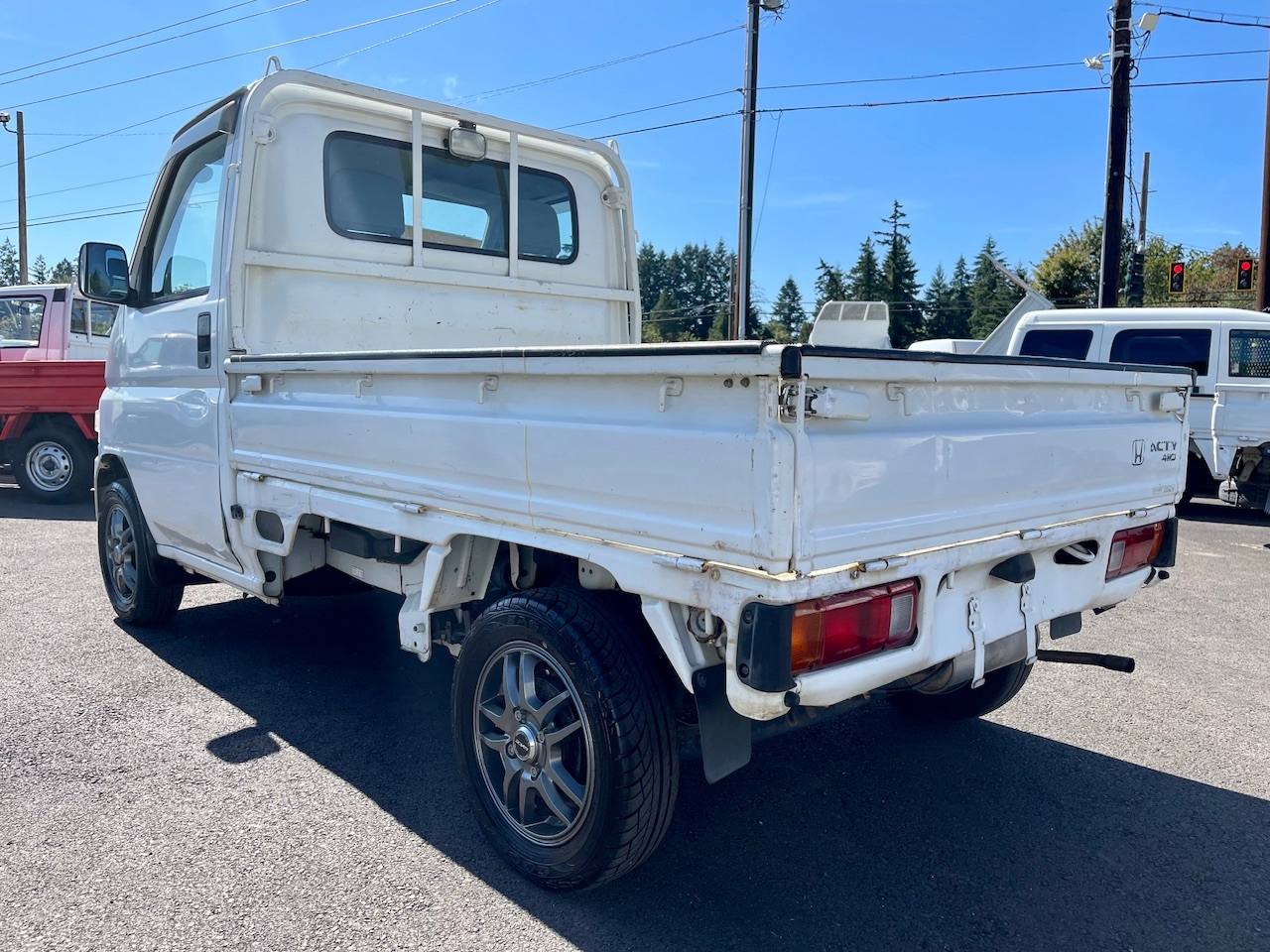 1999 Honda Acty EFI AWD, Mid-Engine, 5MT, AC, Airbag, Next Gen