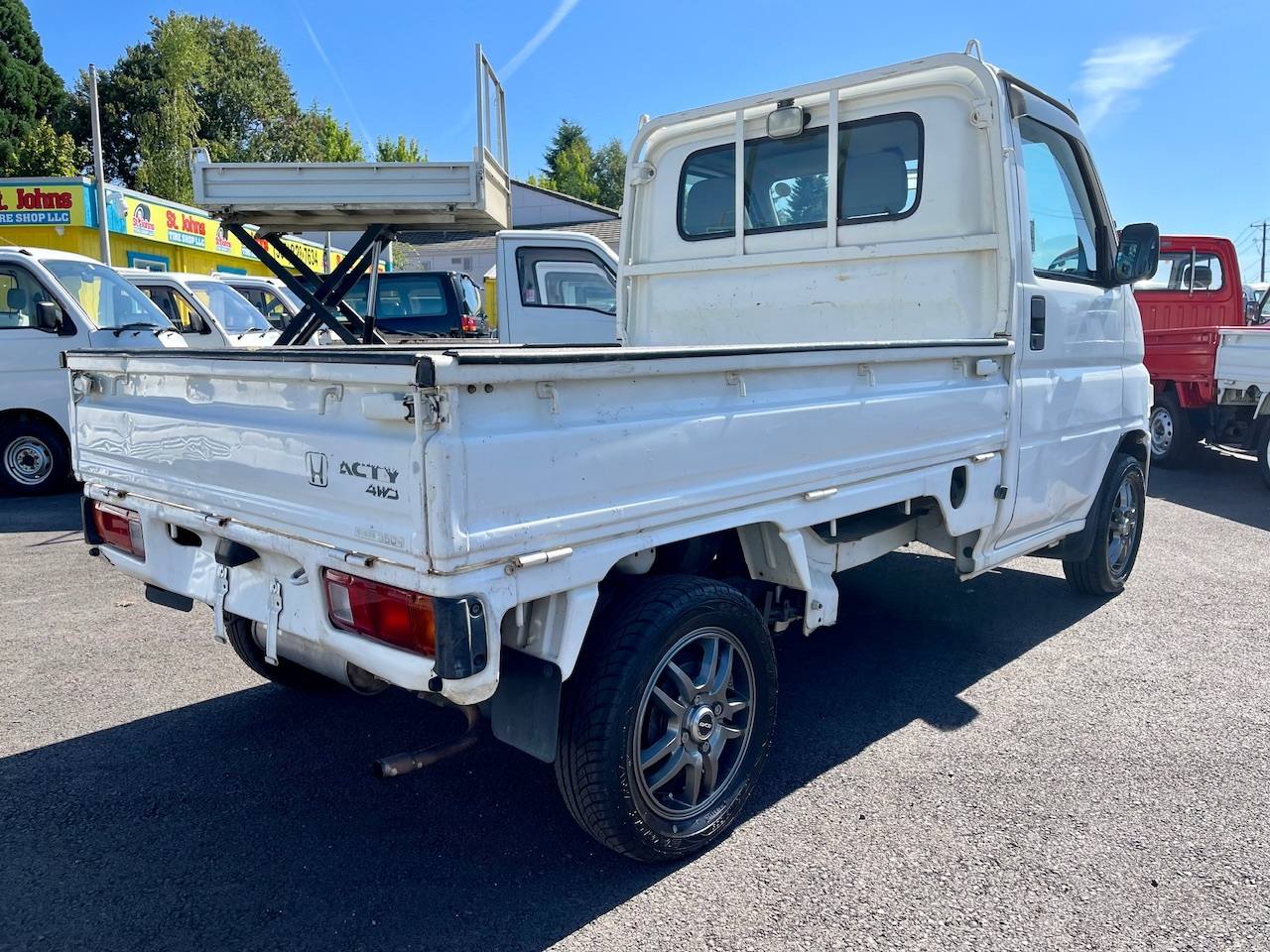 1999 Honda Acty EFI AWD, Mid-Engine, 5MT, AC, Airbag, Next Gen