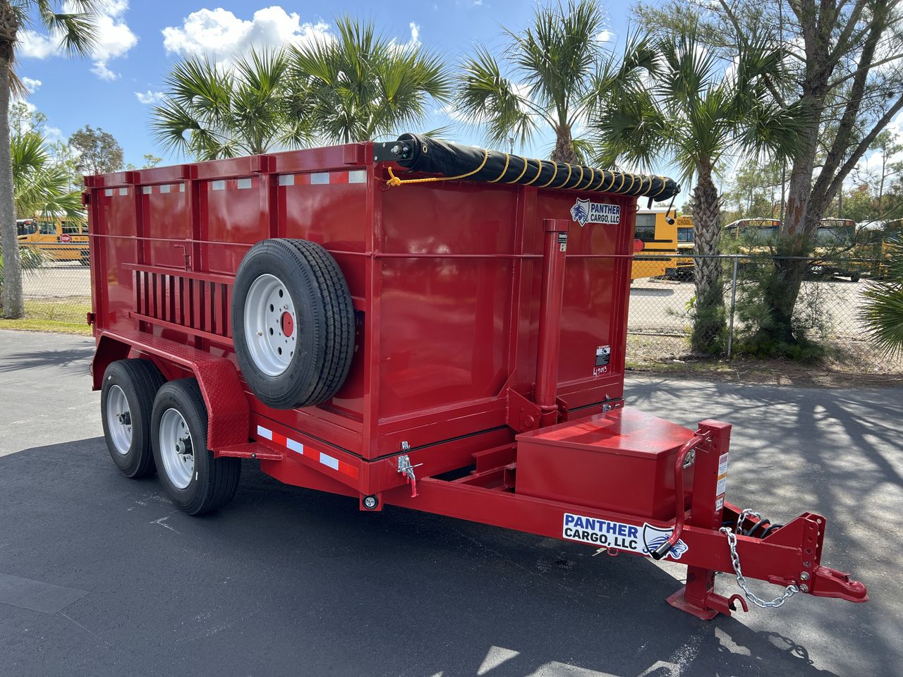 2025 Panther Cargo 7x12TA Dump Trailer image 3