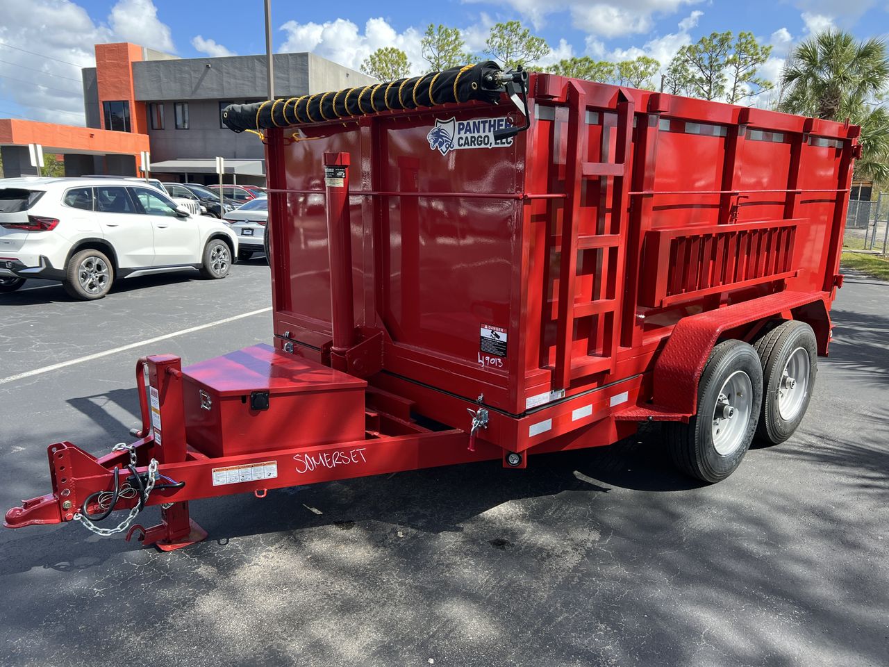 2025 Panther Cargo 7x12TA Dump Trailer image 2