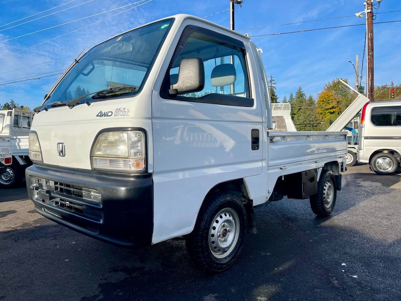 1998 Honda Acty Super Delux RealTime 4WD Mid-Engine, 5MT