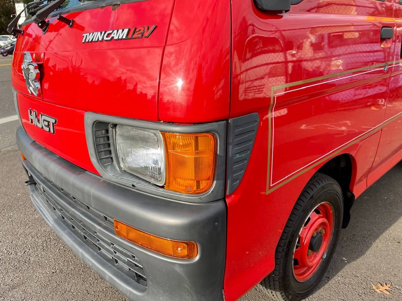 1998 Daihatsu Hi-Jet Fire Deck Van Twincam 12V 4WD, 2Hi-4H, 5MT, Rare!