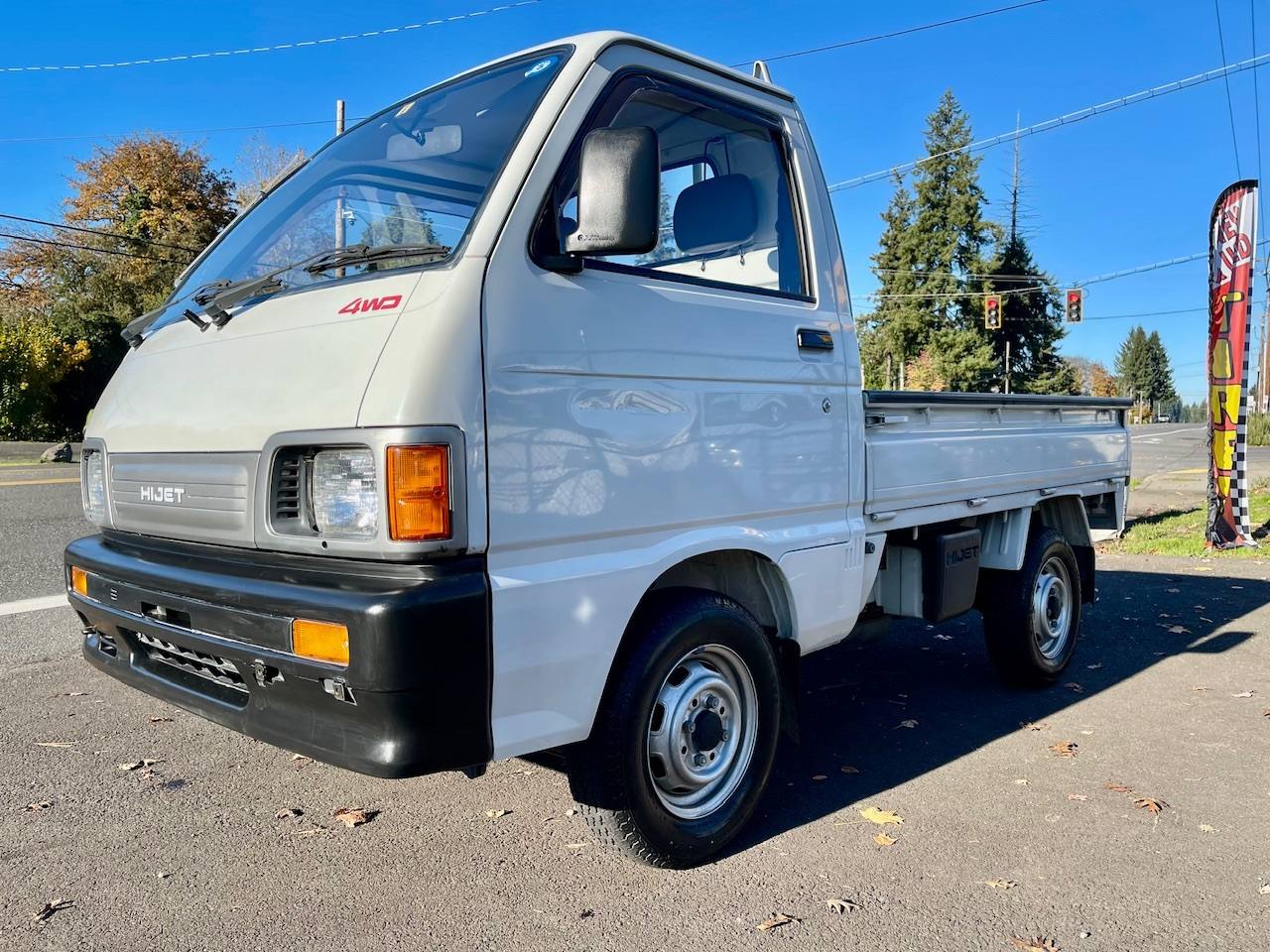 1992 Daihatsu Hi-Jet 4WD, 2Hi-4Hi-4Lo, 4MT, Like New