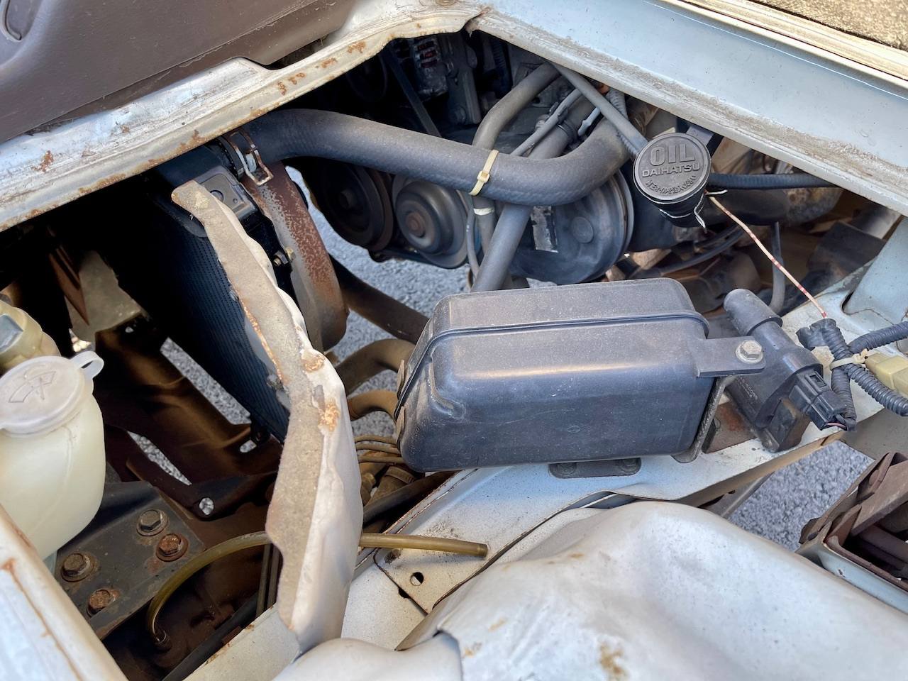 1992 Daihatsu Hi-Jet Scissor Dump 4WD, 2Hi-4Hi-4Lo, 4MT, DiffLock