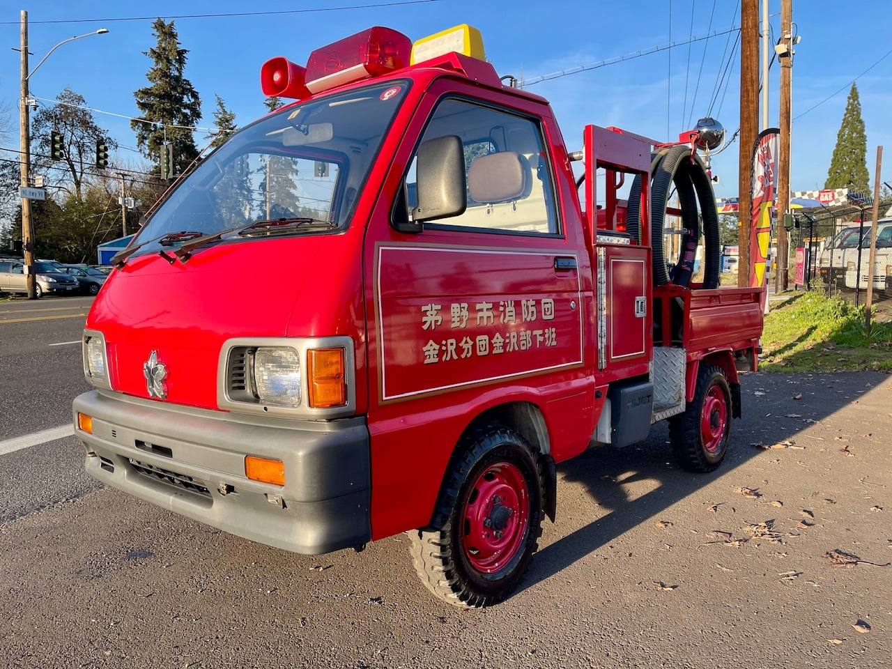 1992 Daihatsu Hi-Jet Fire Fighter 4WD, 2Hi-4Hi-4Lo, 4MT, Collector