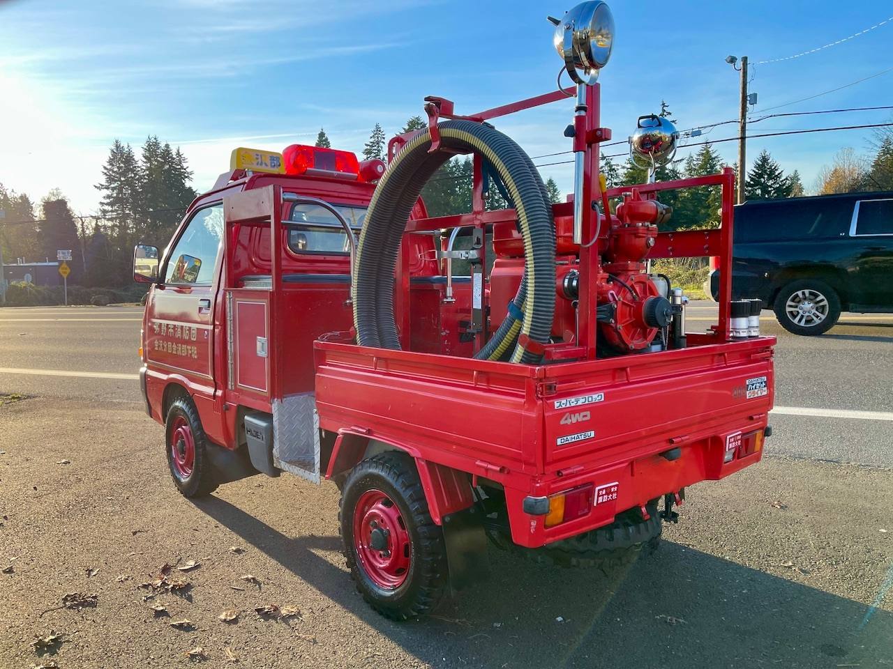 1992 Daihatsu Hi-Jet Fire Fighter 4WD, 2Hi-4Hi-4Lo, 4MT, Collector