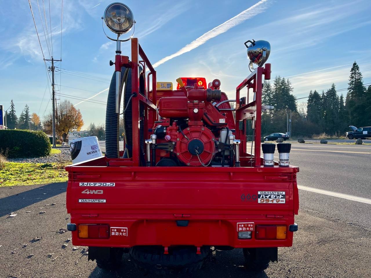 1992 Daihatsu Hi-Jet Fire Fighter 4WD, 2Hi-4Hi-4Lo, 4MT, Collector