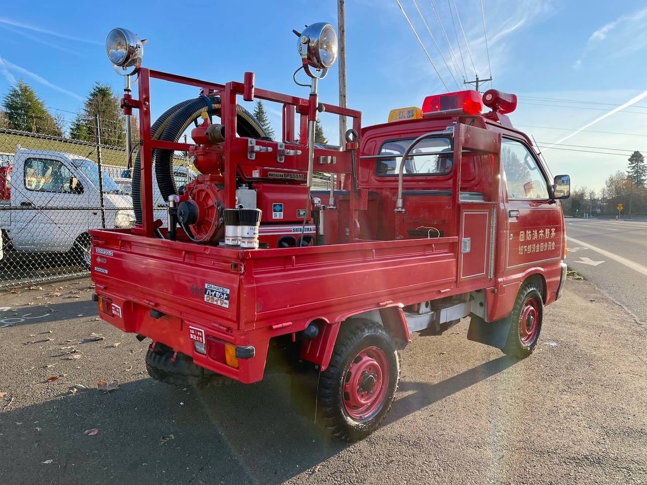 1992 Daihatsu Hi-Jet Fire Fighter 4WD, 2Hi-4Hi-4Lo, 4MT, Collector