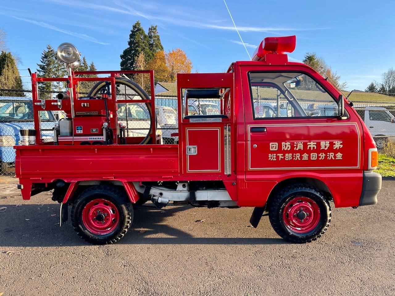 1992 Daihatsu Hi-Jet Fire Fighter 4WD, 2Hi-4Hi-4Lo, 4MT, Collector