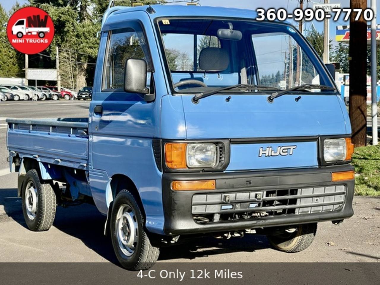 1994 Daihatsu Hi-Jet Climber 4WD, 2Hi-4Hi-4Lo, 5MT, Diff Lock