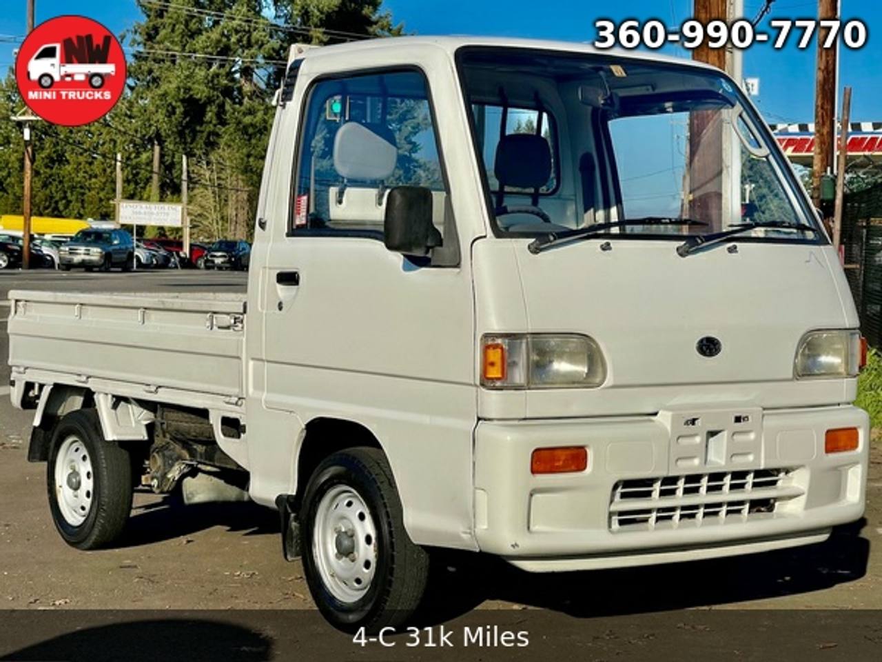 1993 Subaru Sambar Special 4WD, 2Hi-4Hi, EL Gear, AC, 5MT