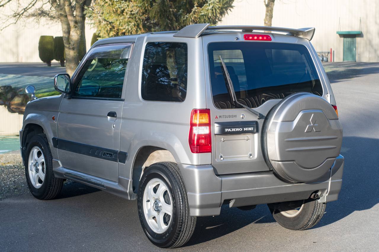 1999 Mitsubishi Pajero Mini Duke V 4WD, 2Hi-4Hi-4Lo, Auto, PS,PW