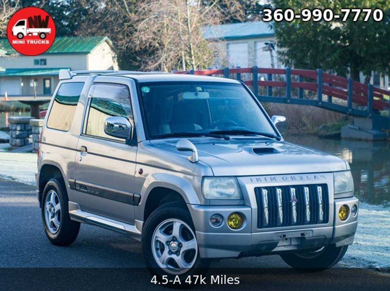 1999 Mitsubishi Pajero Mini Duke V 4WD, 2Hi-4Hi-4Lo, Auto, PS,PW
