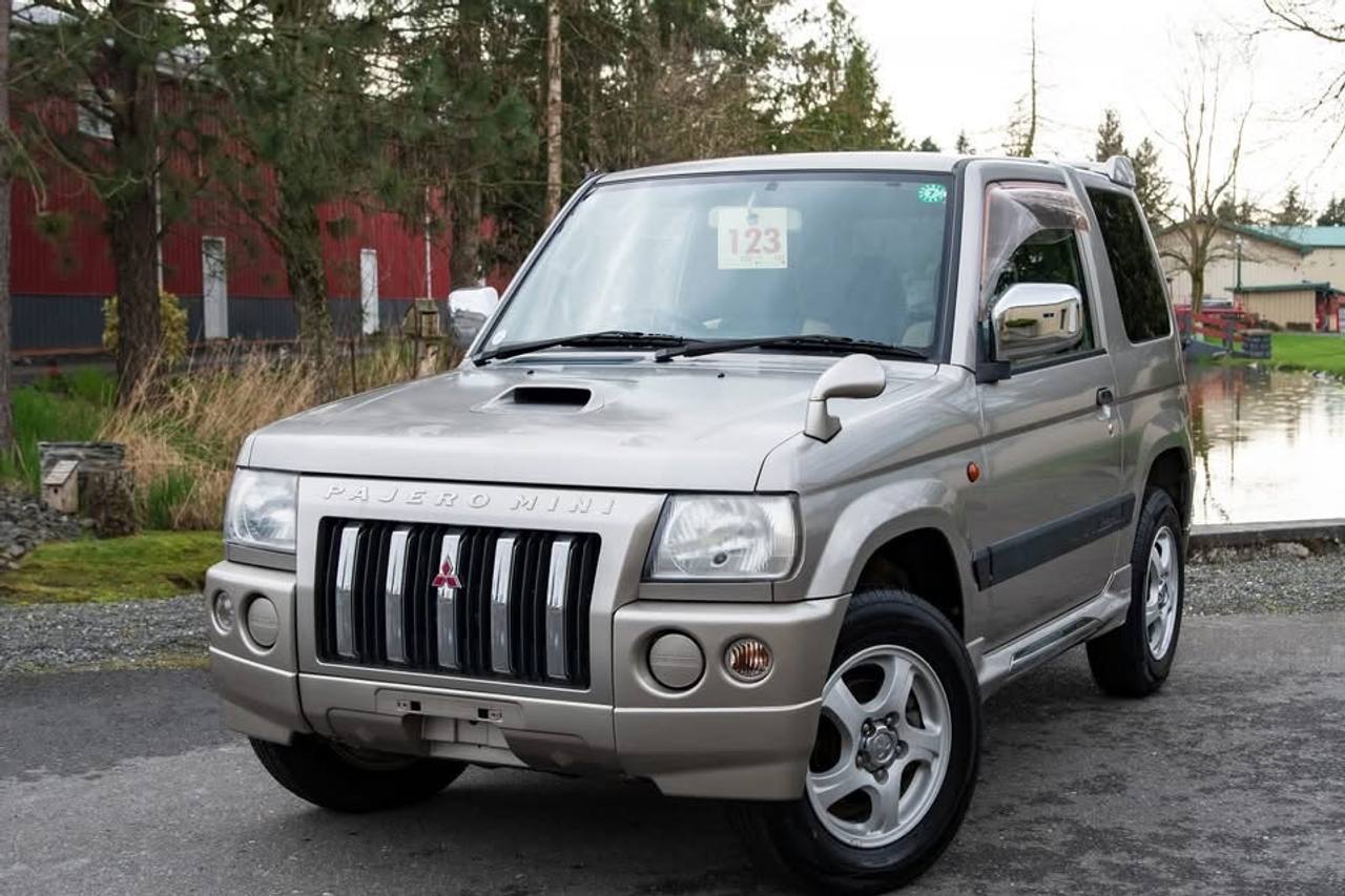1999 Mitsubishi Pajero Mini Duke Turbo 4WD, 2Hi-4Hi-4Lo, PS, AC, 5MT