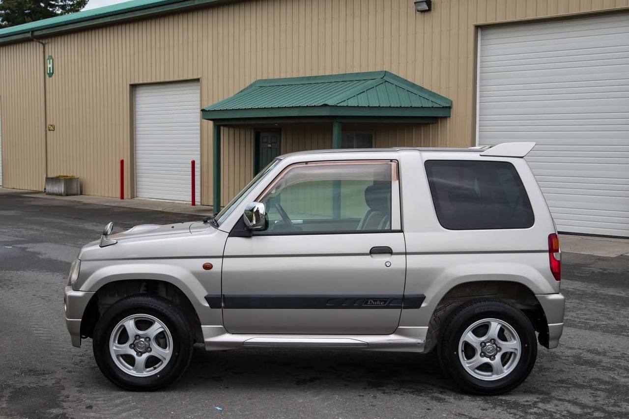 1999 Mitsubishi Pajero Mini Duke Turbo 4WD, 2Hi-4Hi-4Lo, PS, AC, 5MT