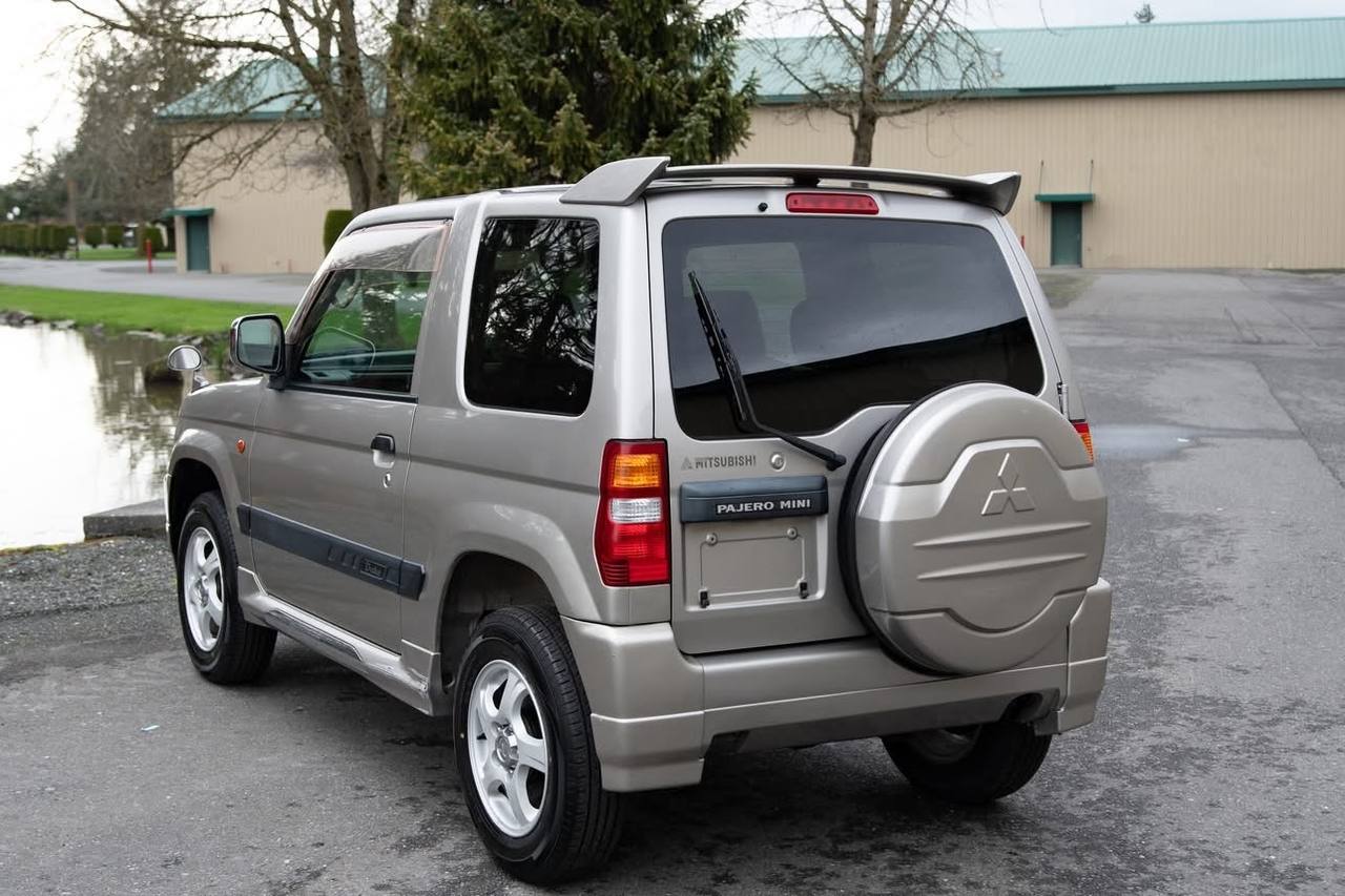 1999 Mitsubishi Pajero Mini Duke Turbo 4WD, 2Hi-4Hi-4Lo, PS, AC, 5MT