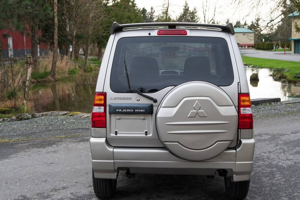 1999 Mitsubishi Pajero Mini Duke Turbo 4WD, 2Hi-4Hi-4Lo, PS, AC, 5MT