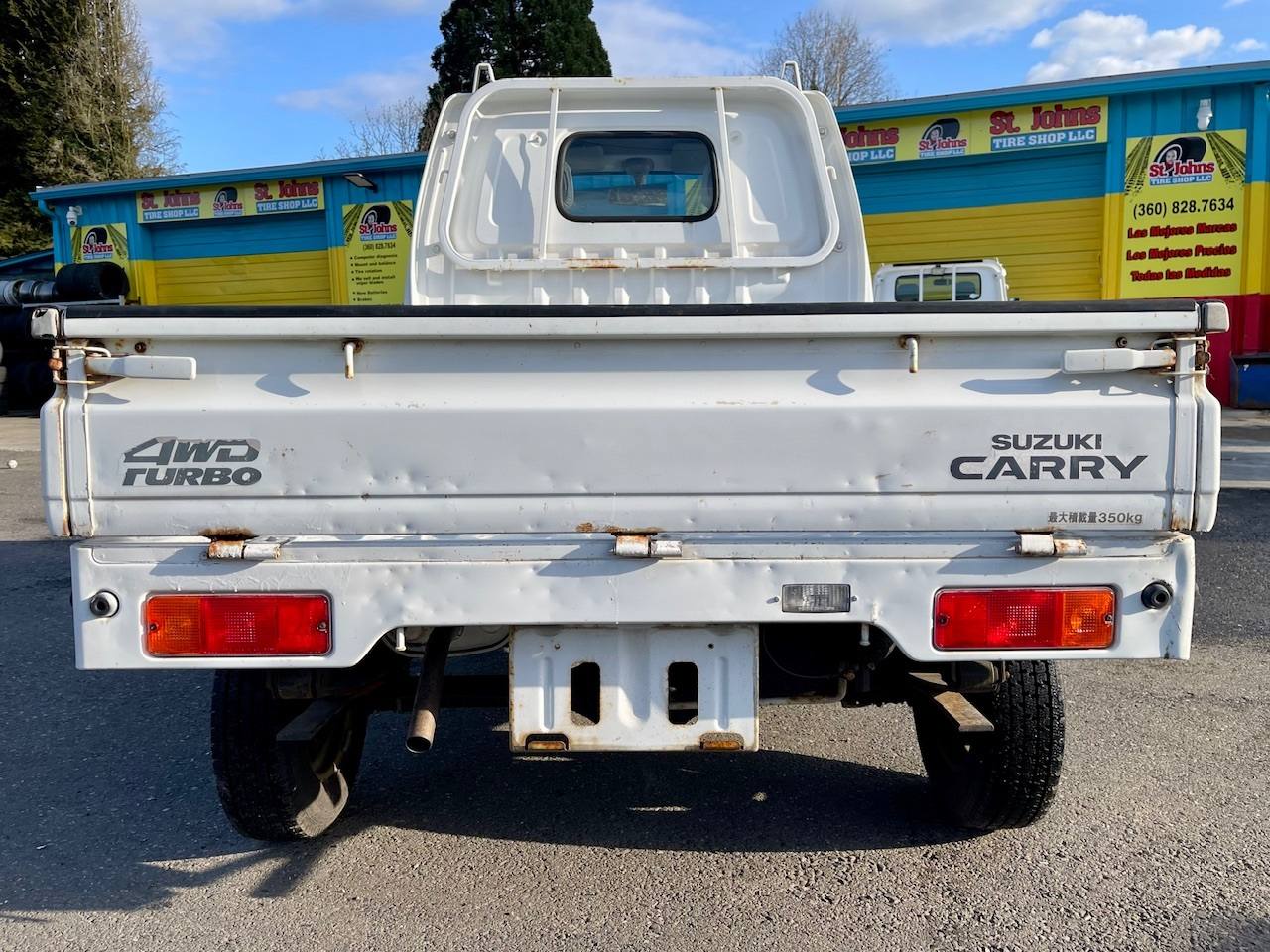 1999 Suzuki Carry EFI Turbo 4WD, 2Hi-4Hi-4Lo, PS, AC, 5MT, Rare!