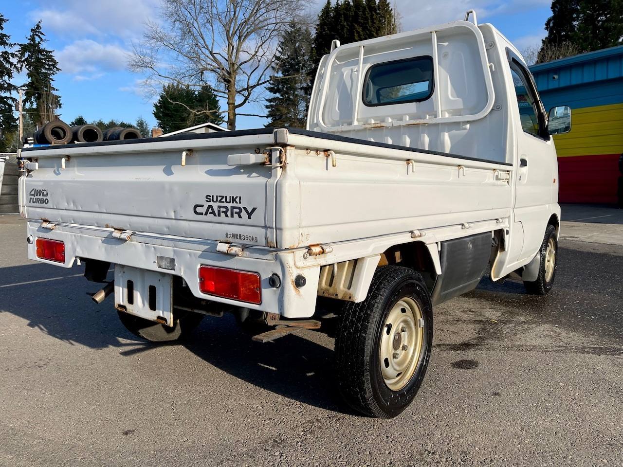 1999 Suzuki Carry EFI Turbo 4WD, 2Hi-4Hi-4Lo, PS, AC, 5MT, Rare!