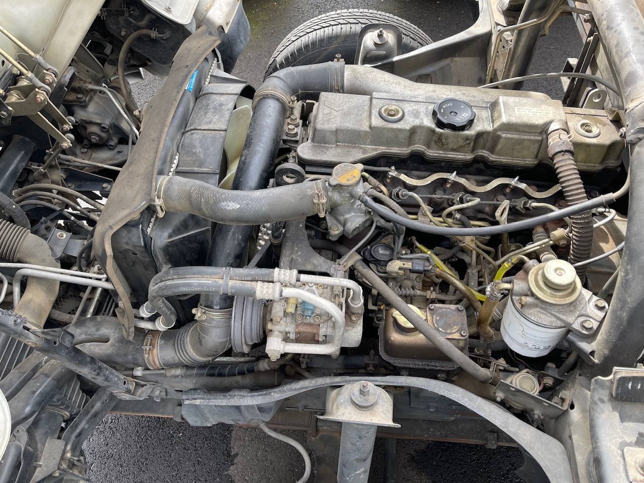 1996 Mitsubishi Canter GUTS Diesel 1.5 Ton Rwd Dually, PW, PS, AC, 5MT